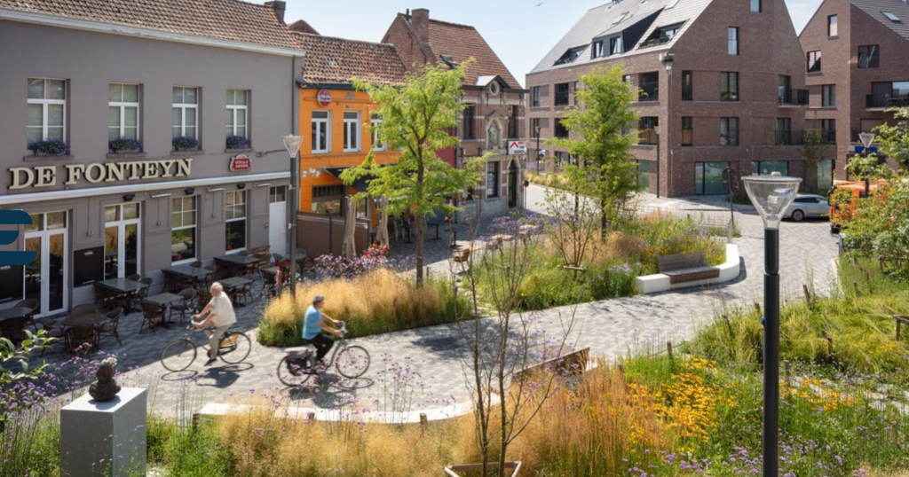 Ontharding in Lokeren